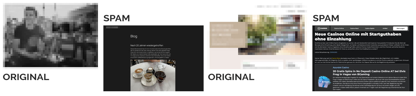 Beispiele was mit gelöschten Domains passiert