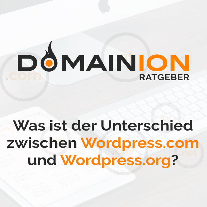 Unterschied zwischen Wordpress.com oder Wordress.org