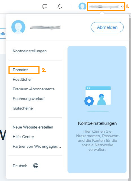 Domains bearbeiten